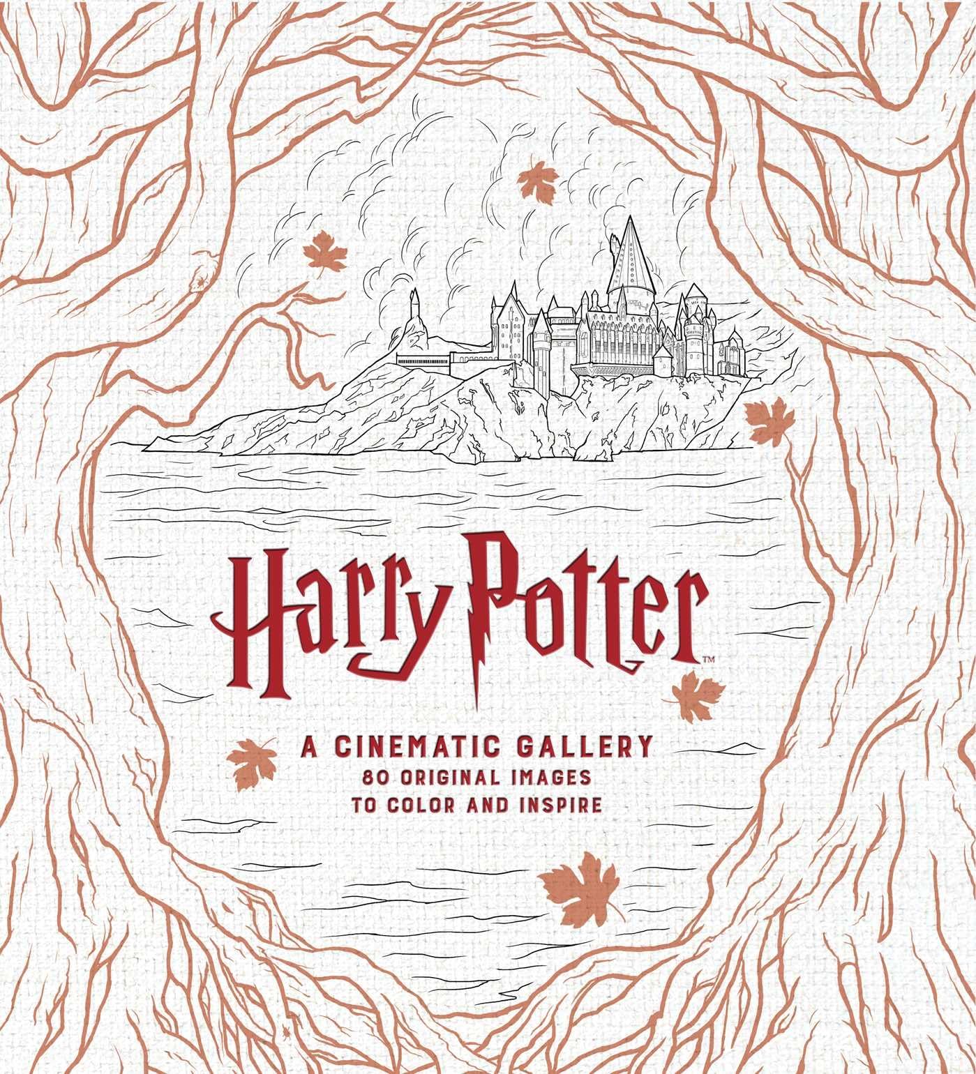Harry Potter: A Cinematic Gallery: 80 Original Images to Color and Inspire