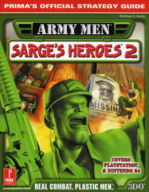 Army Men Sarge'S Heroes 2: Prima'S Official Strategy Guide,New