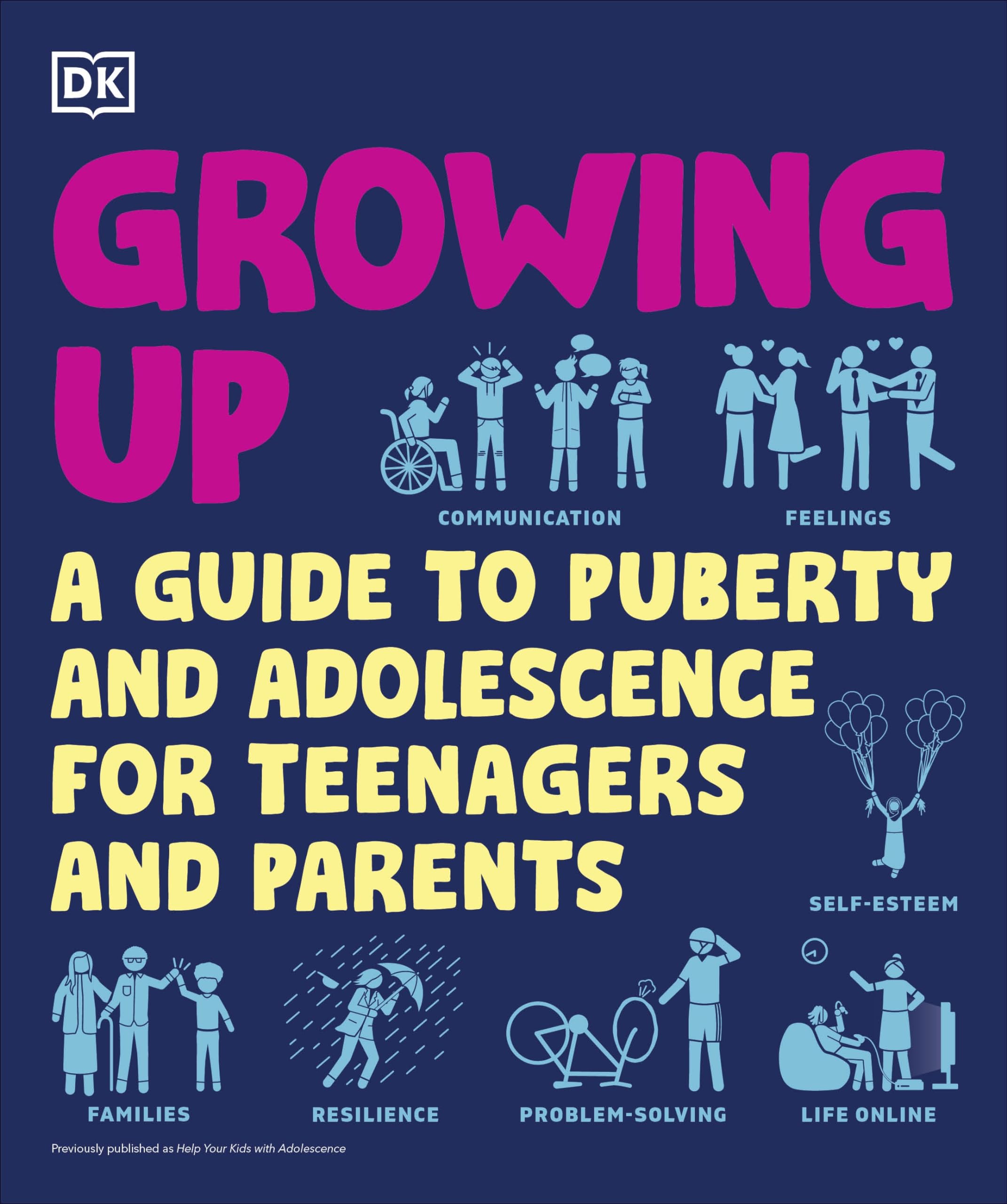 Growing Up: A Teenagers and Parents Guide to Puberty and Adolescence (DK Help Your Kids)-New Condition
