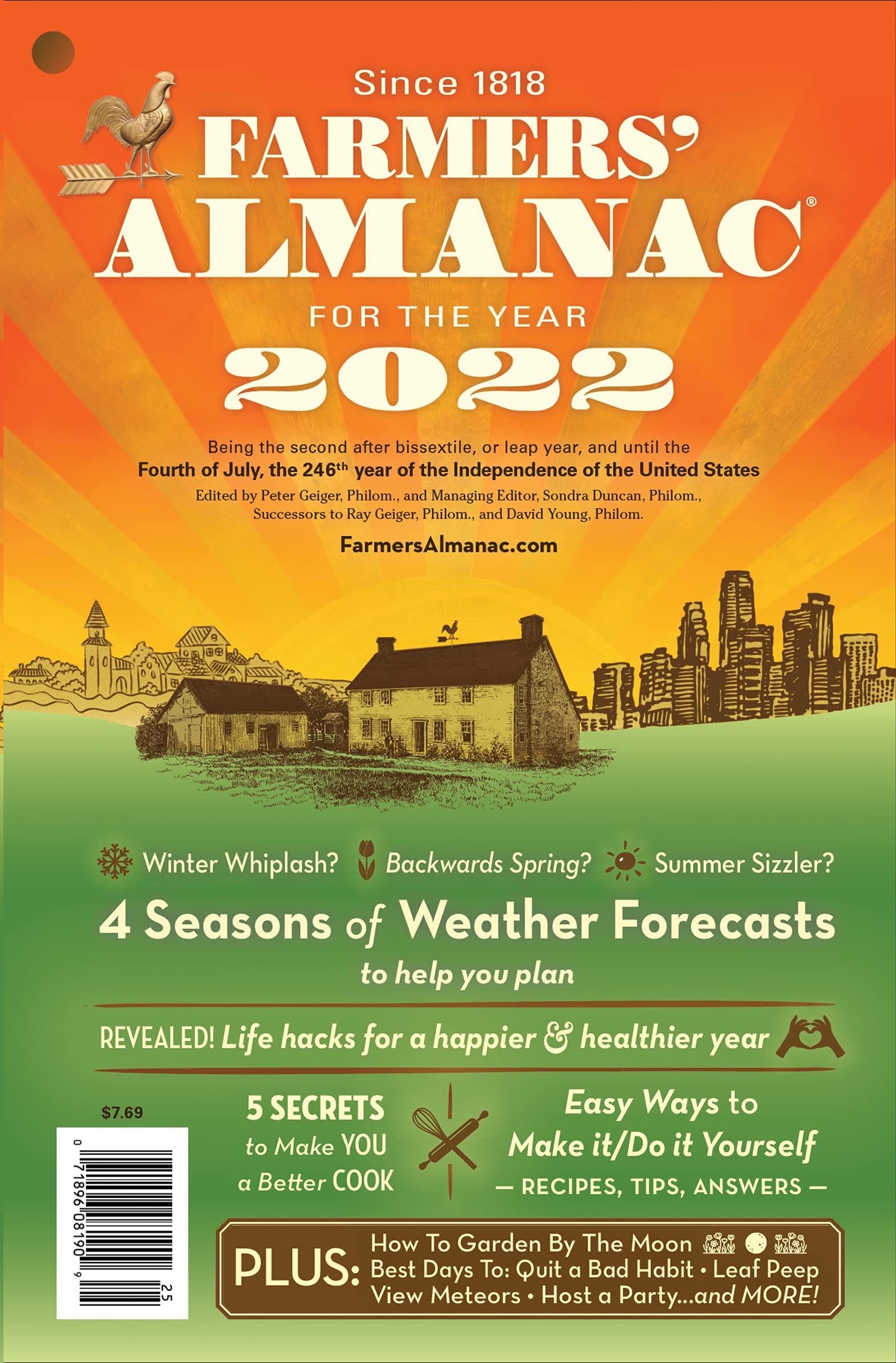 Farmers Almanac 2022,Used
