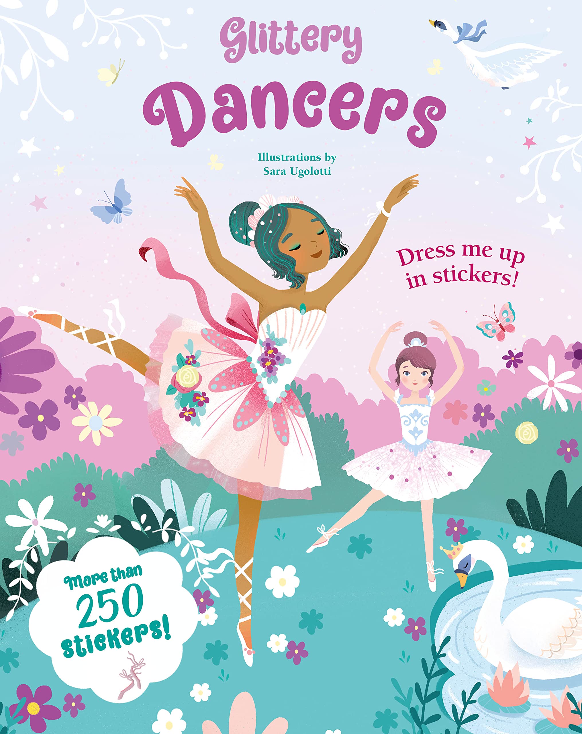 Glittery Dancers Sticker Book,New