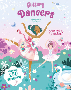 Glittery Dancers Sticker Book,New