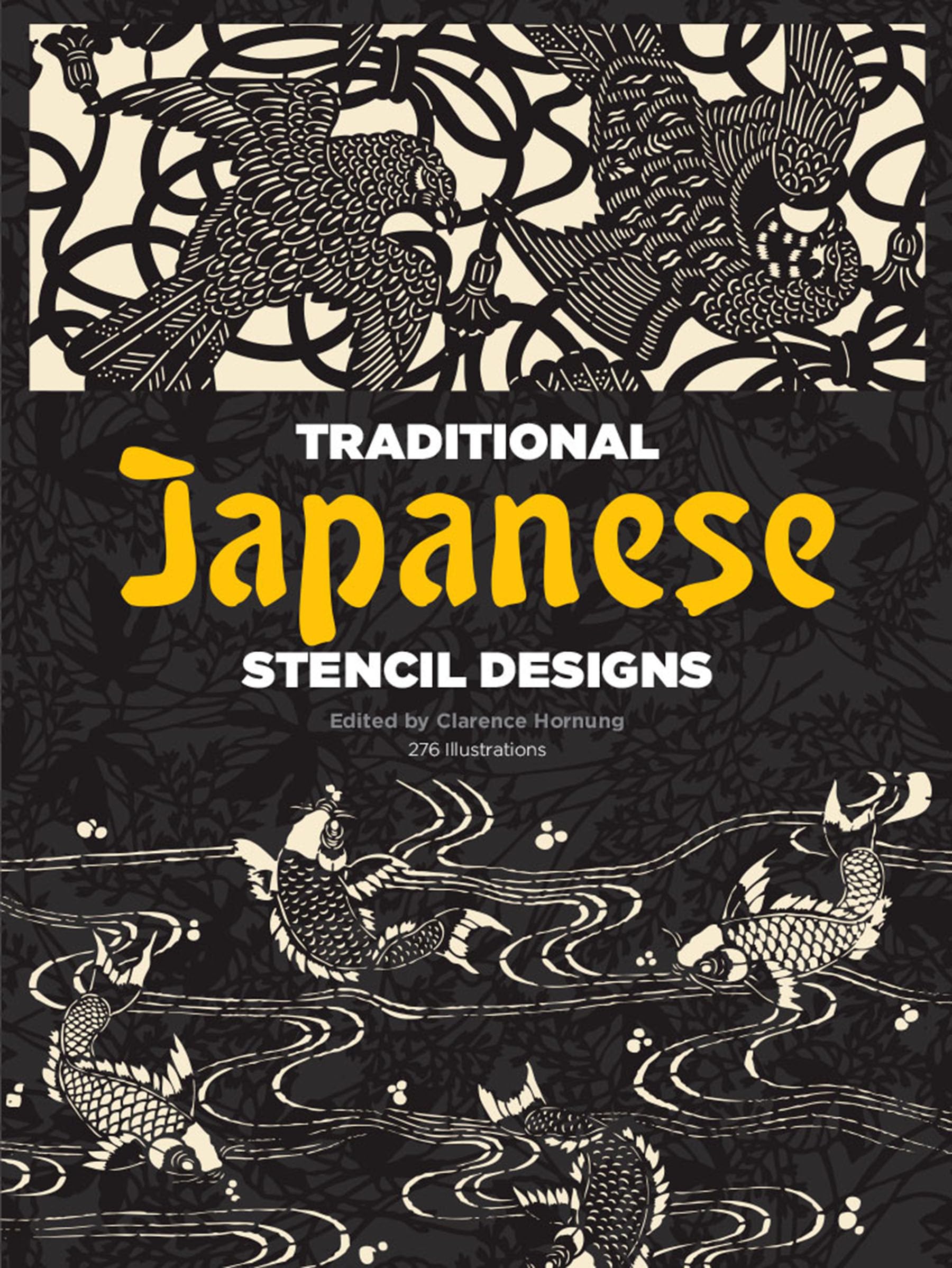 Traditional Japanese Stencil Designs-used