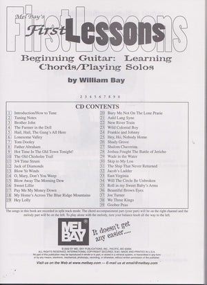 First Lessons Beginning Guitar: Learning Chords,Used