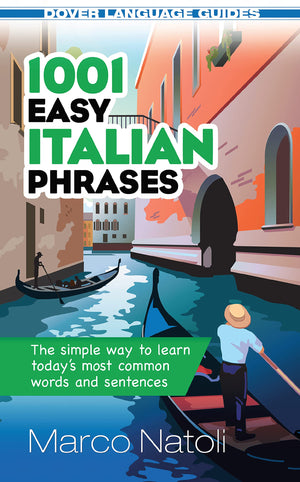 1001 Easy Italian Phrases (Dover Language Guides Italian)-used