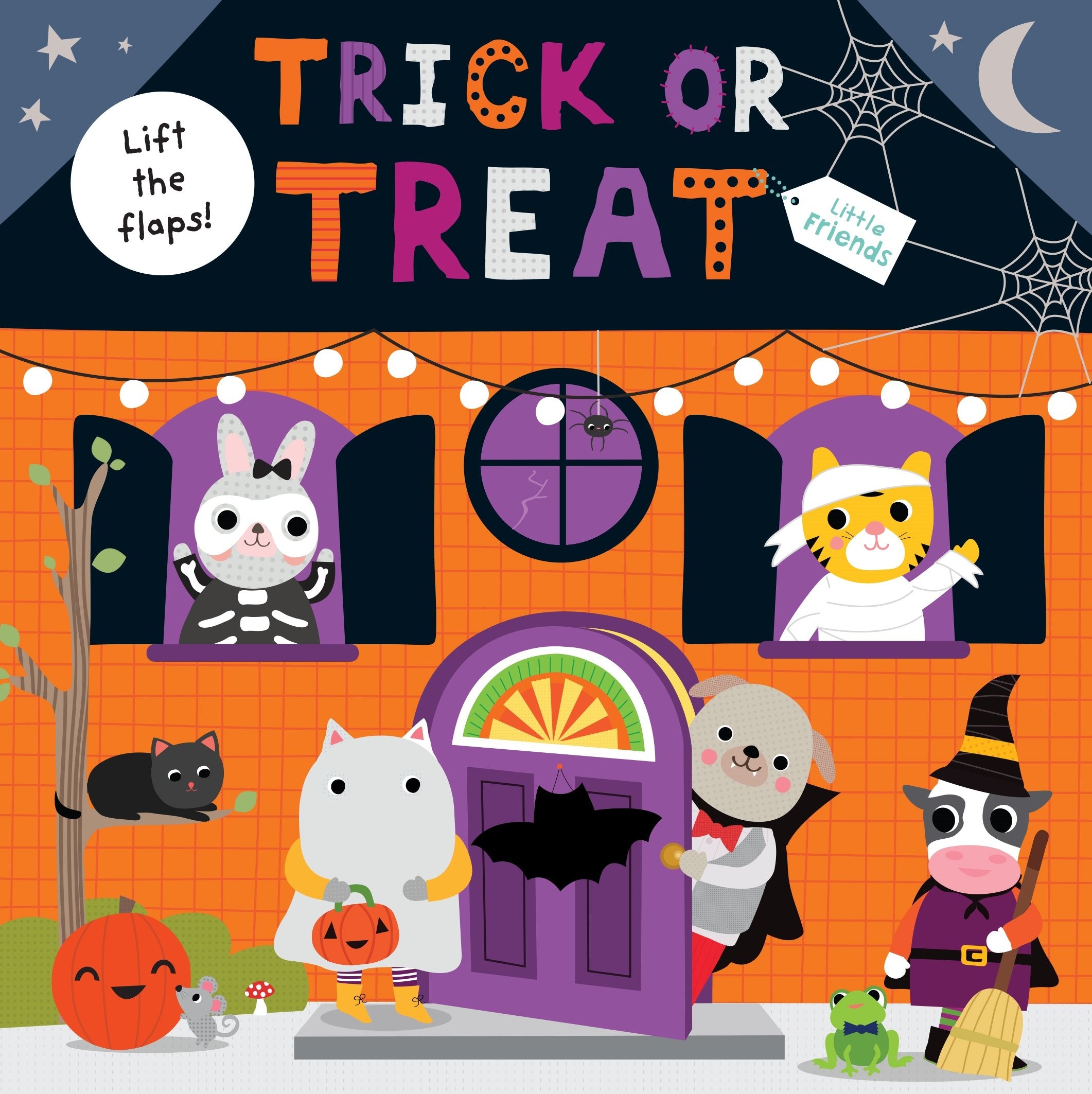 Little Friends: Trick or Treat: A lifttheflap book,New