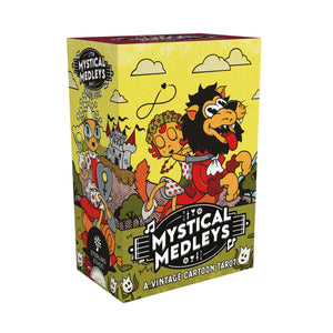 Mystical Medleys Vintage Cartoon Tarot Deck: A 78Card Tarot Deck with Guidebook (Modern Tarot Library),Used