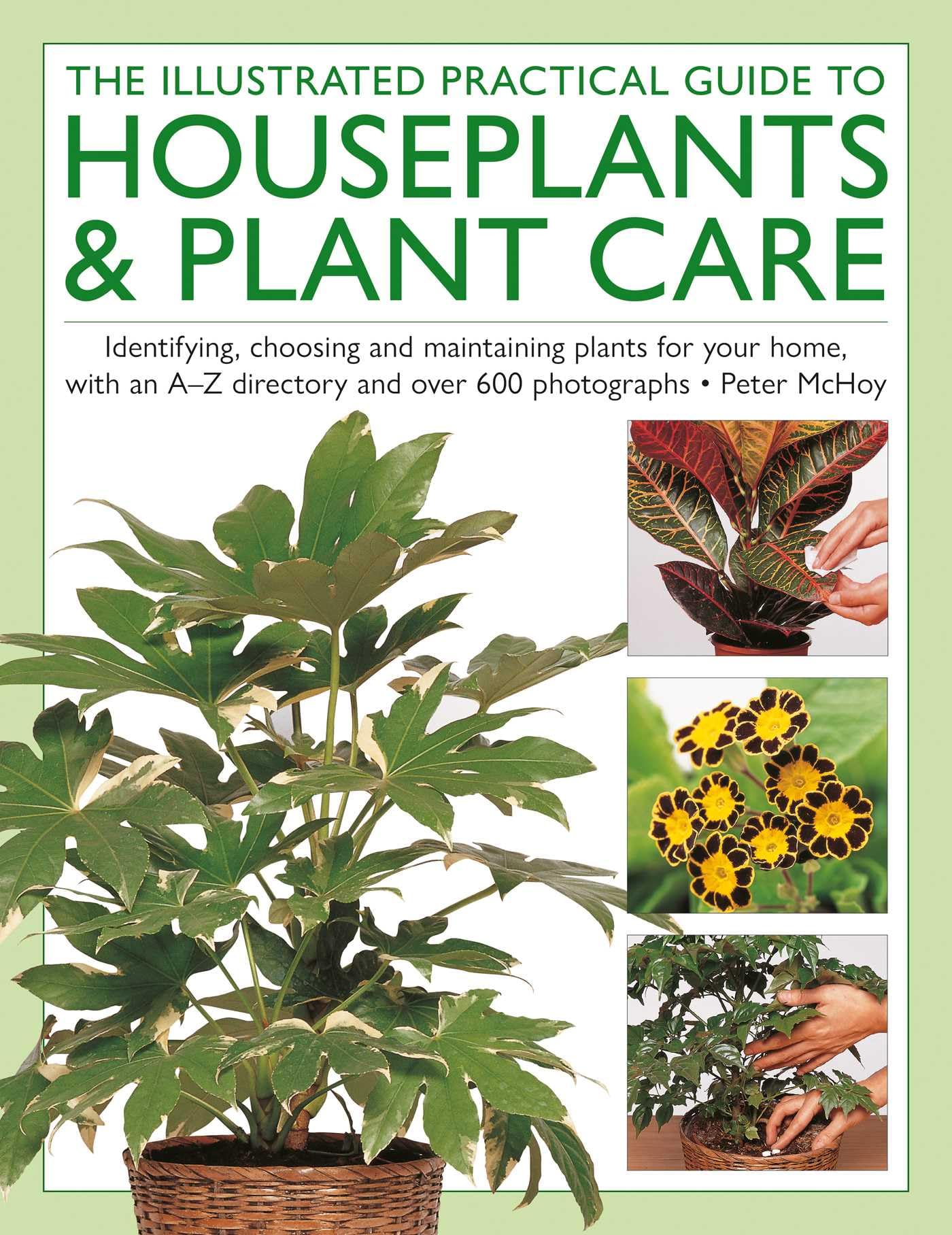 The Houseplants & Plant Care, Illustrated Practical Guide To: Identifying, Choosing And Maintaining Plants For Your Home, With A