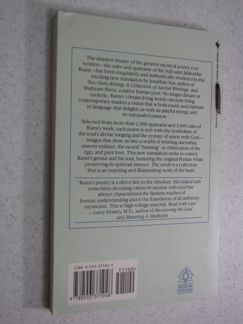 A Garden Beyond Paradise: The Mystical Poetry Of Rumi