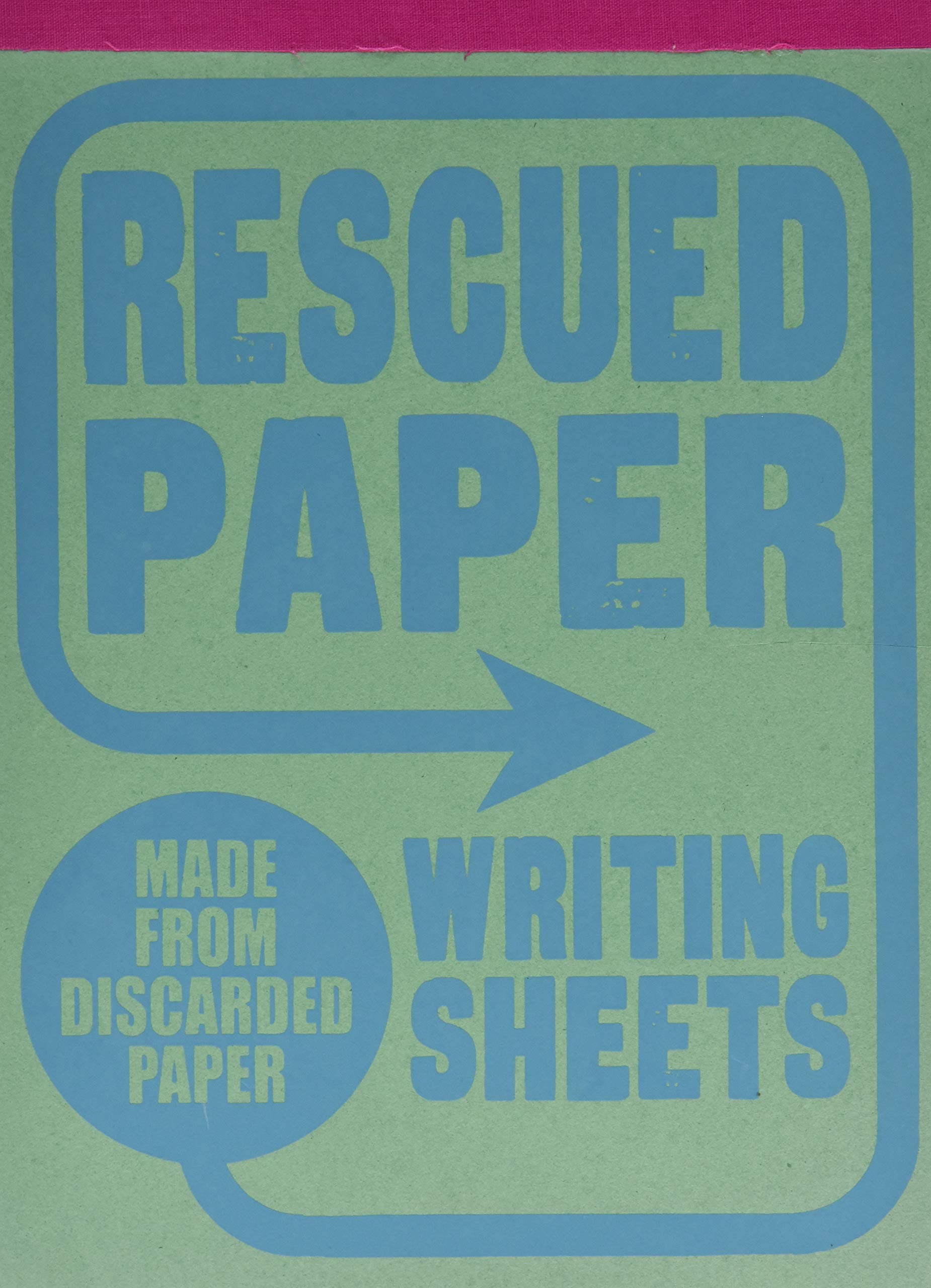Rescued Paper Writing Sheets