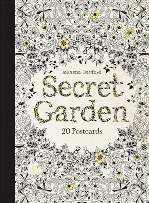 Secret Garden: 20 Postcards,Used