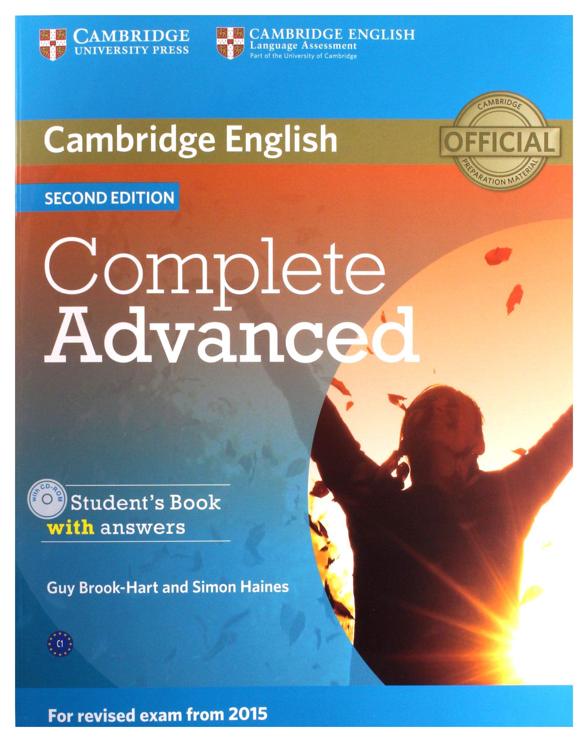 Complete Advanced Student's Book with Answers with CDROM,Used