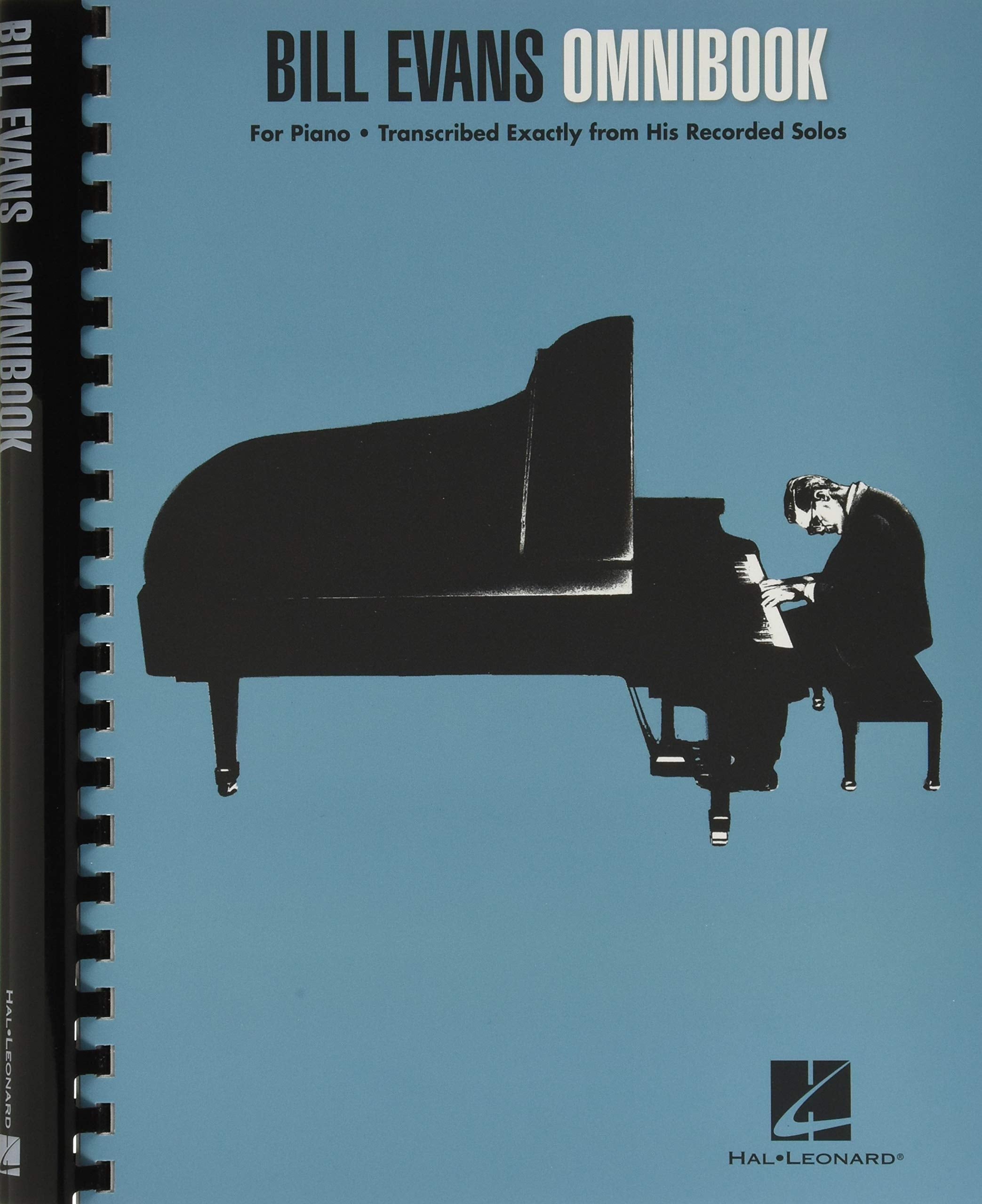 Bill Evans Omnibook for Piano  Jazz Piano Sheet Music Collection with 40 Pieces  Jazz Piano Book with NoteforNote Transcript,Used