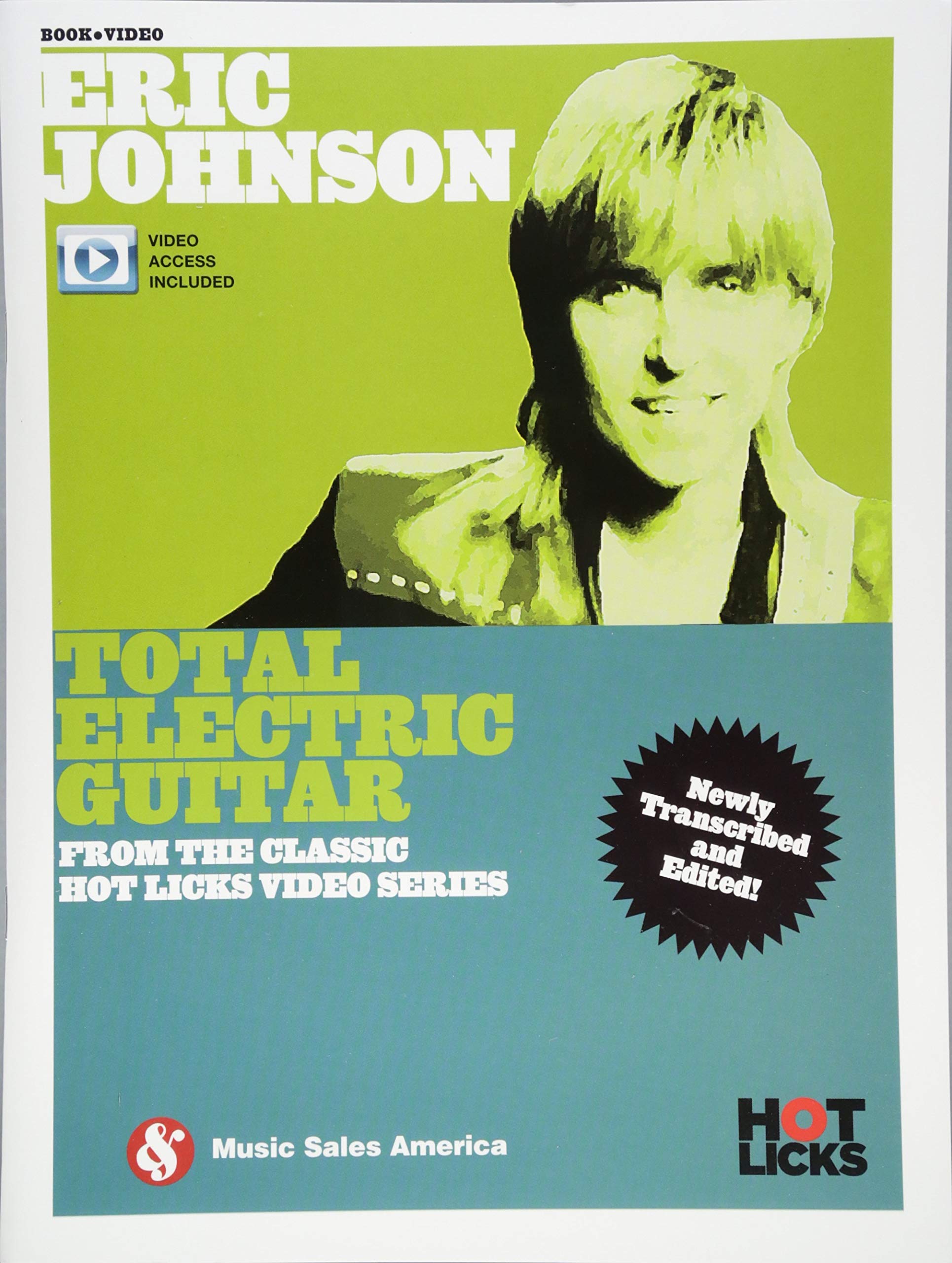 Eric Johnson  Total Electric Guitar: From The Classic Hot Licks Video Series,Used