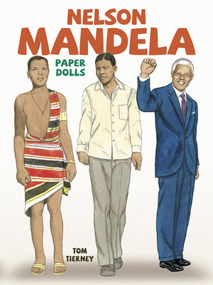 Nelson Mandela Paper Dolls,Used