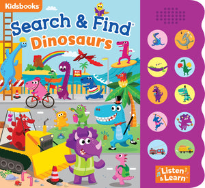 Search & Find: Dinosaurs 10 Button (Search & Find 10Button)