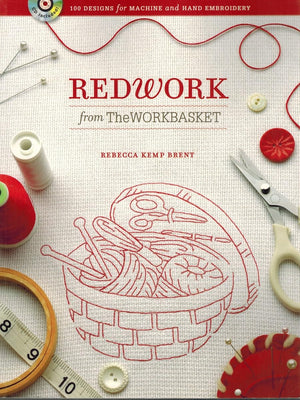Redwork from The WORKBASKET: 100 Designs for Machine and Hand Embroidery