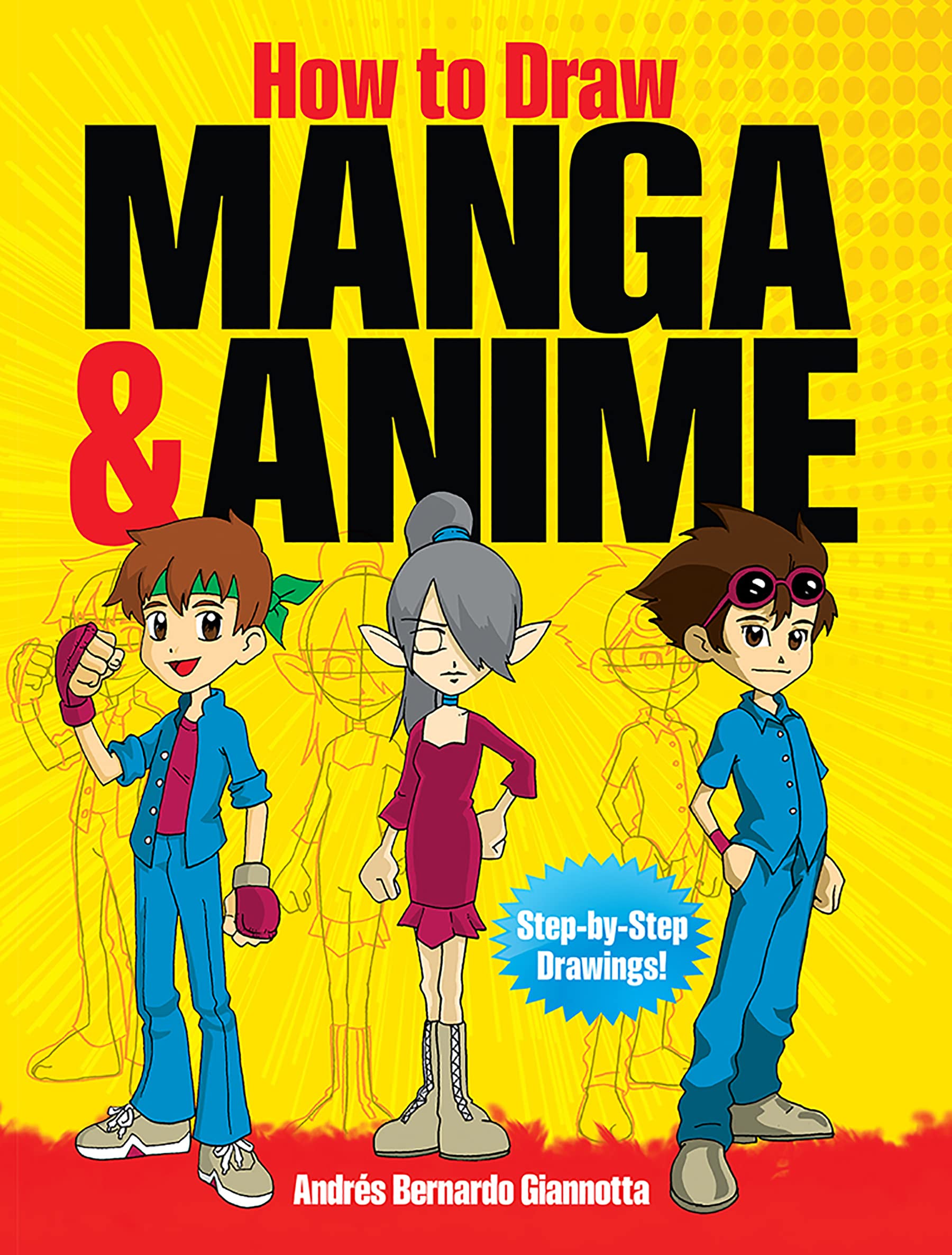 How to Draw Manga & Anime: StepbyStep Drawings! (Dover How to Draw),Used