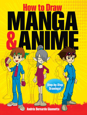 How to Draw Manga & Anime: StepbyStep Drawings! (Dover How to Draw),Used