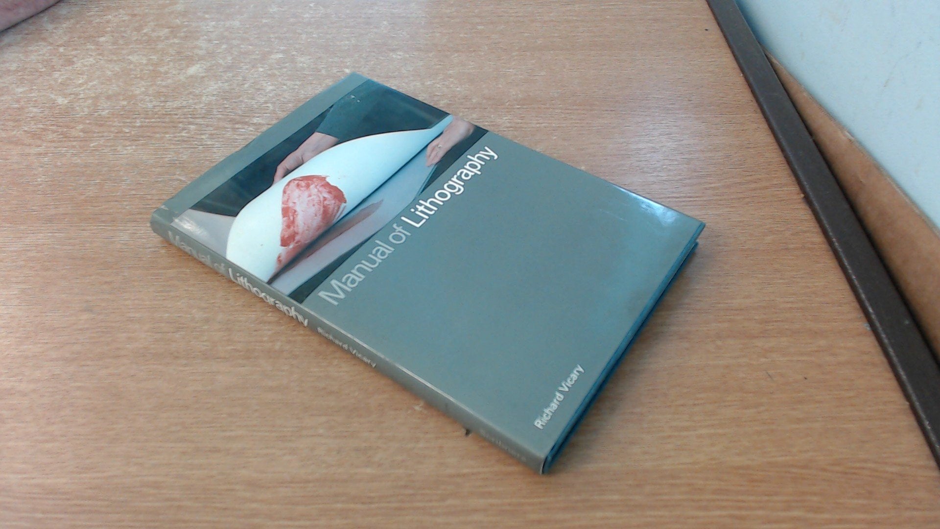 Manual of lithography,Used