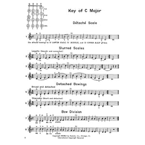 Elementary Scales and Bowings  Violin: (First Position),Used
