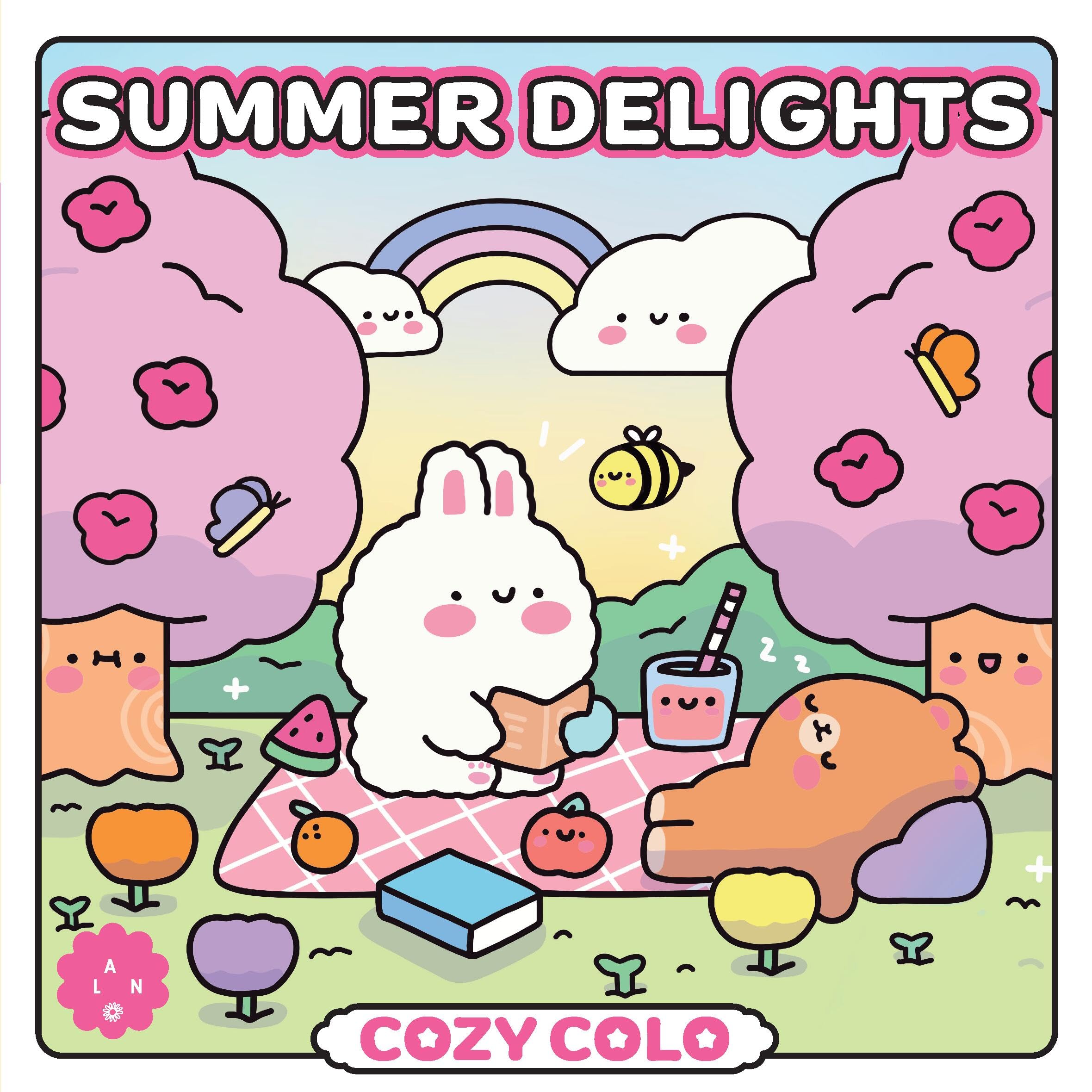 Summer Delights (Cozy Coloring)