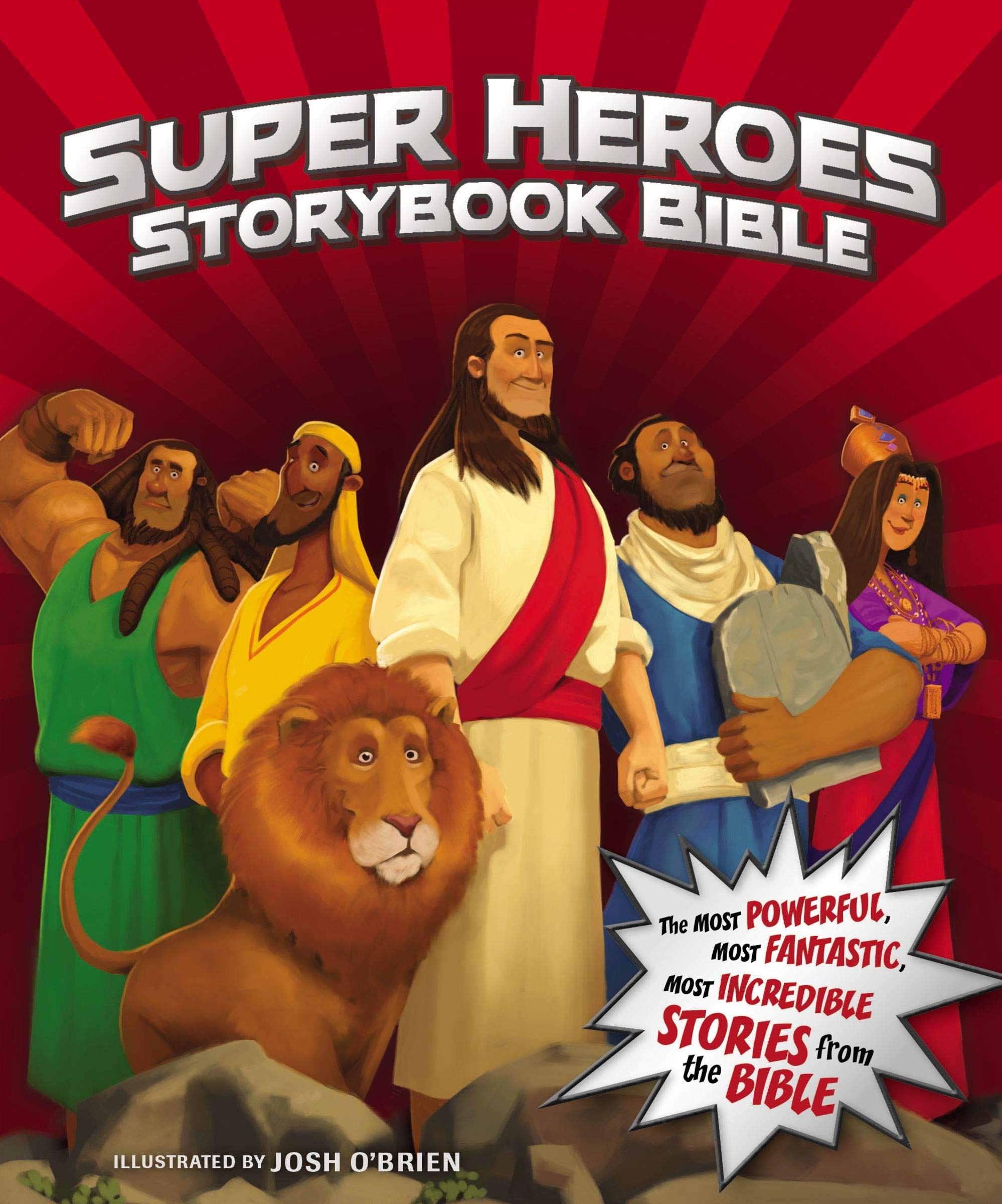 Super Heroes Storybook Bible,Used