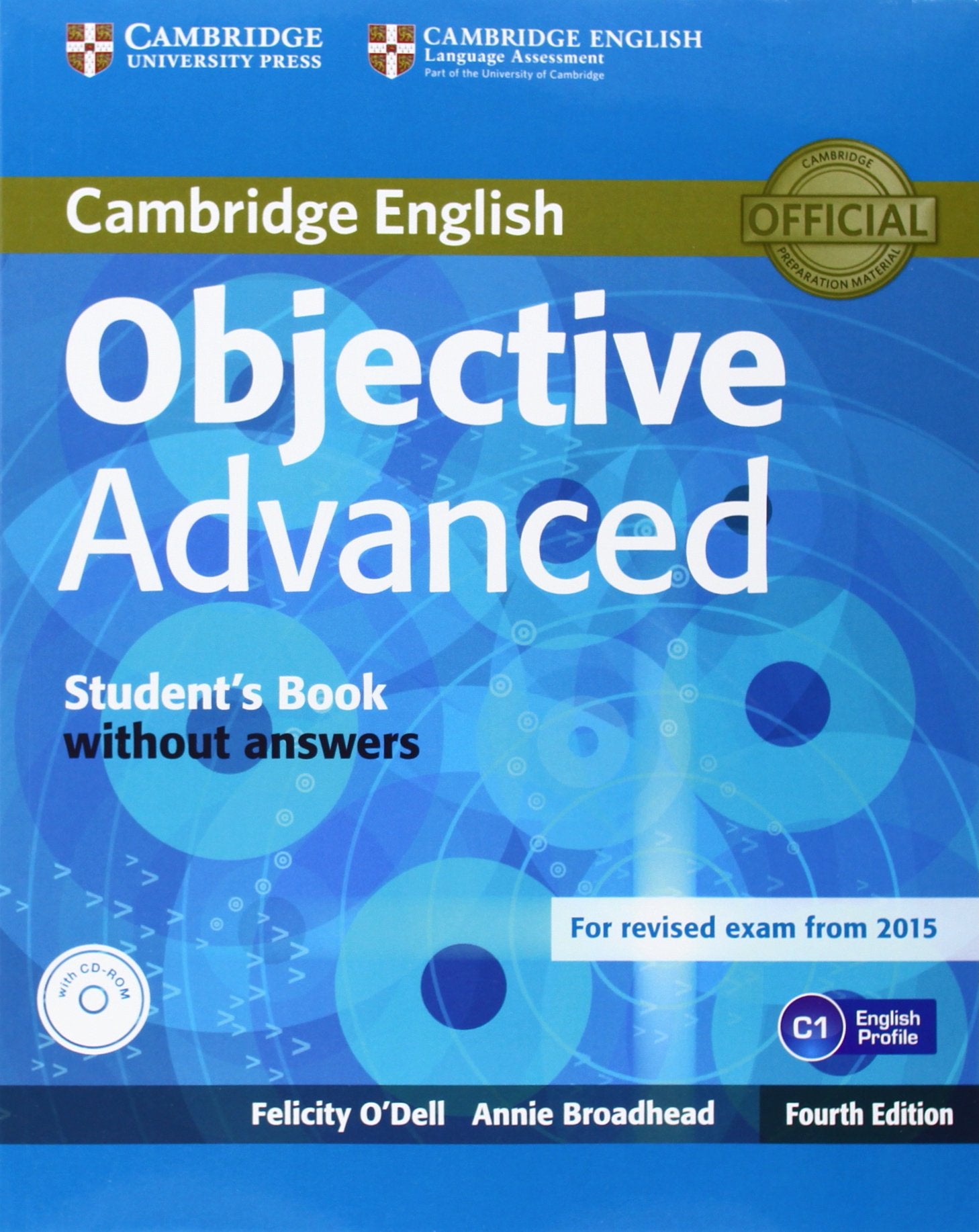 Objective Advanced Student's Book without Answers with CDROM,Used