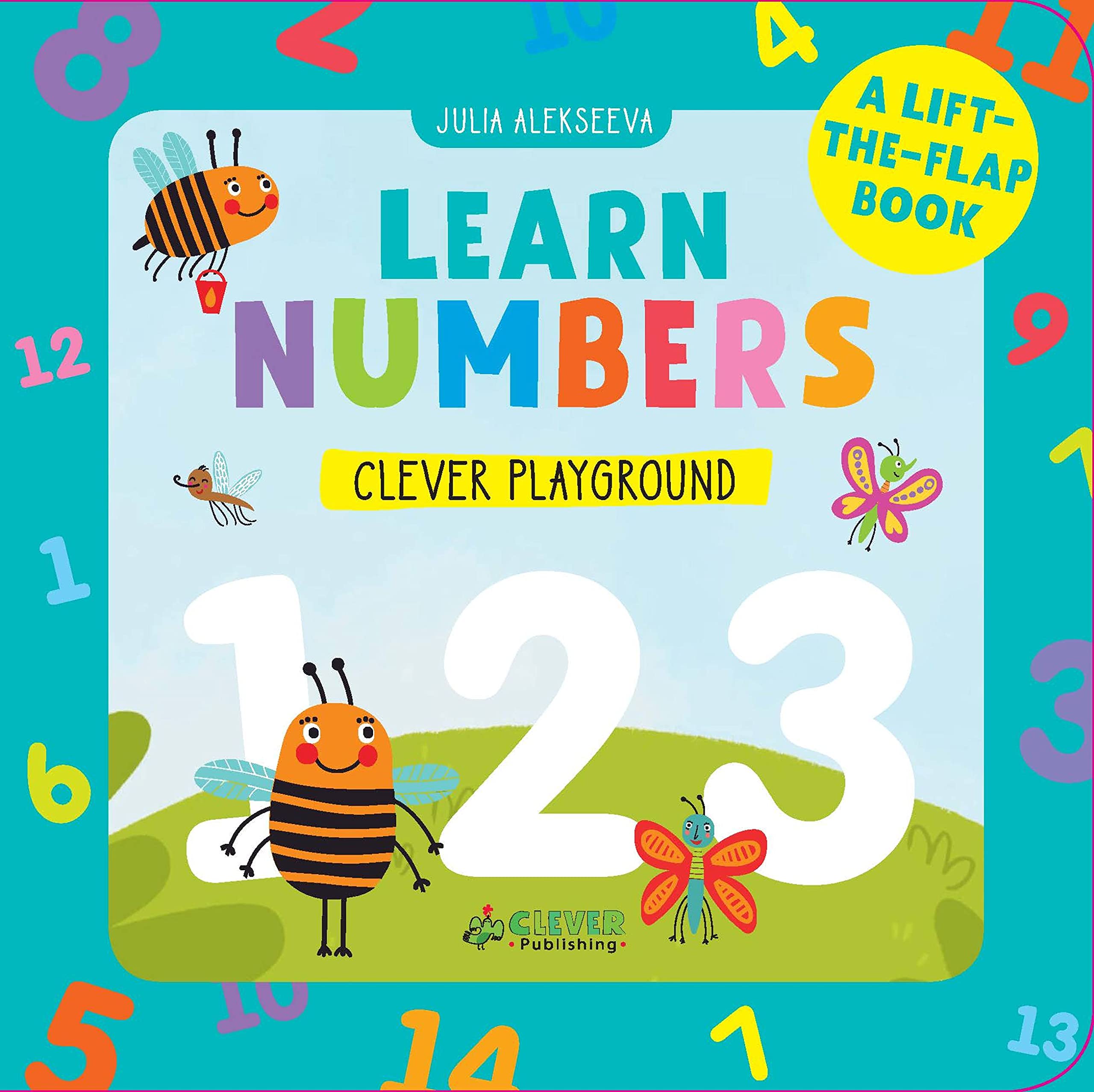 Learn Numbers: A Lifttheflap Book (Clever Playground)