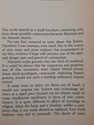 Marx & Satan