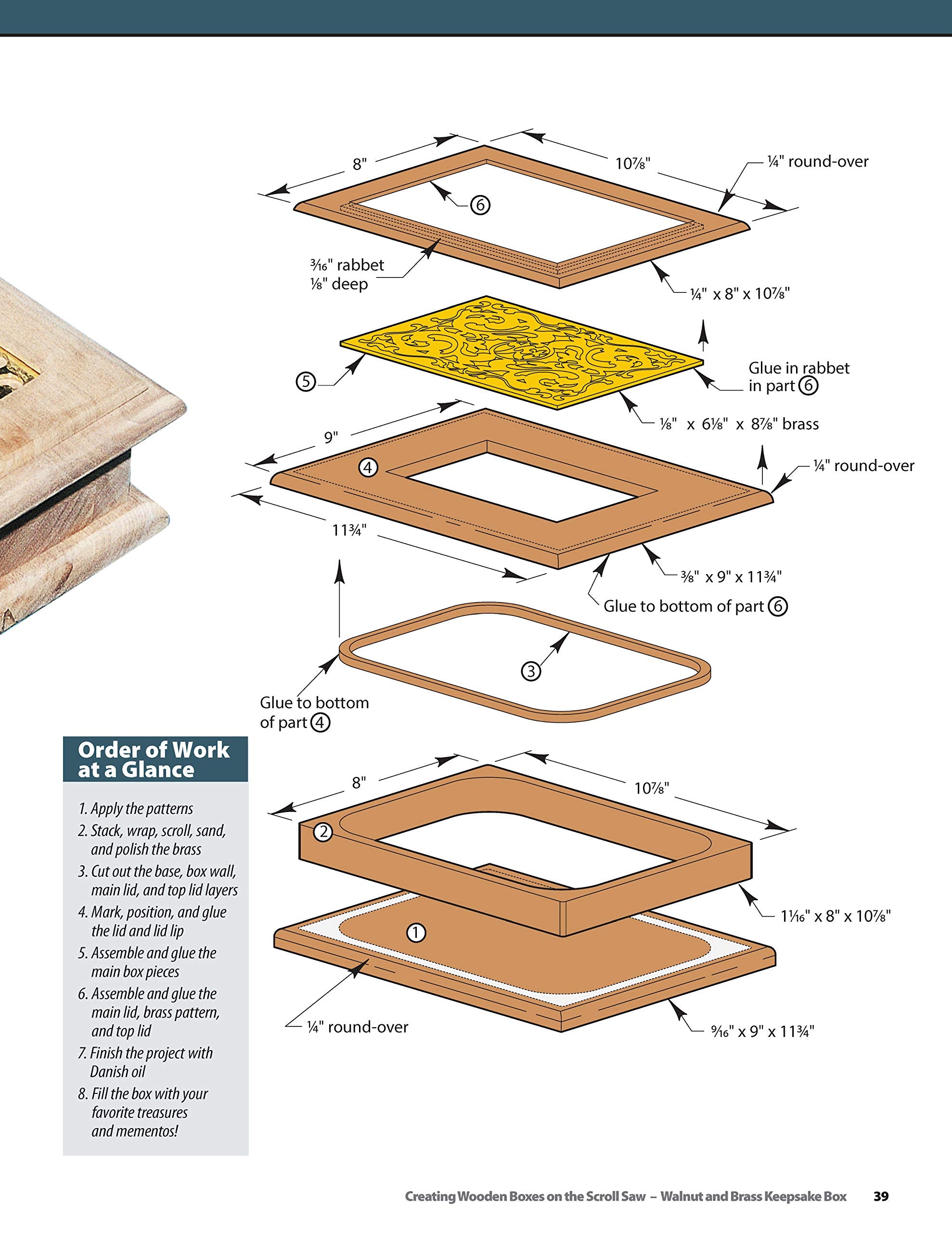 Creating Wooden Boxes on the Scroll Saw: Patterns and Instructions for Jewelry, Music, and Other Keepsake Boxes (Fox Chapel Publ,Used
