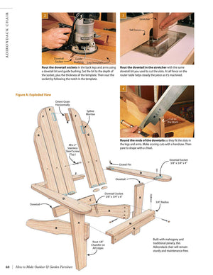 How to Make Outdoor & Garden Furniture: Instructions for Tables, Chairs, Planters, Trellises & More from the Experts at American,Used