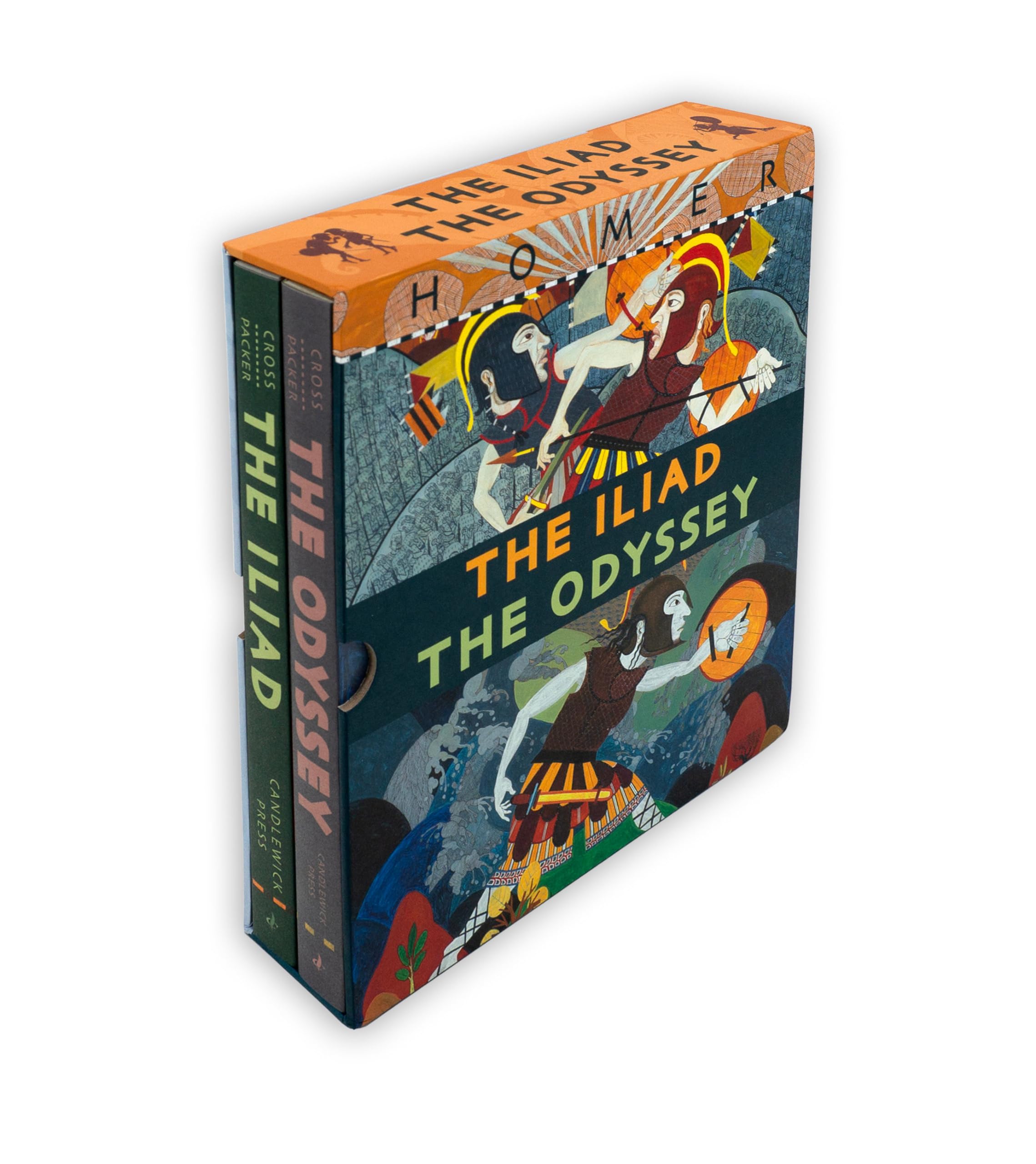 Candlewick Press The Iliad/The Odyssey Boxed Set - Illustrated Epic Retellings for Young Readers - White