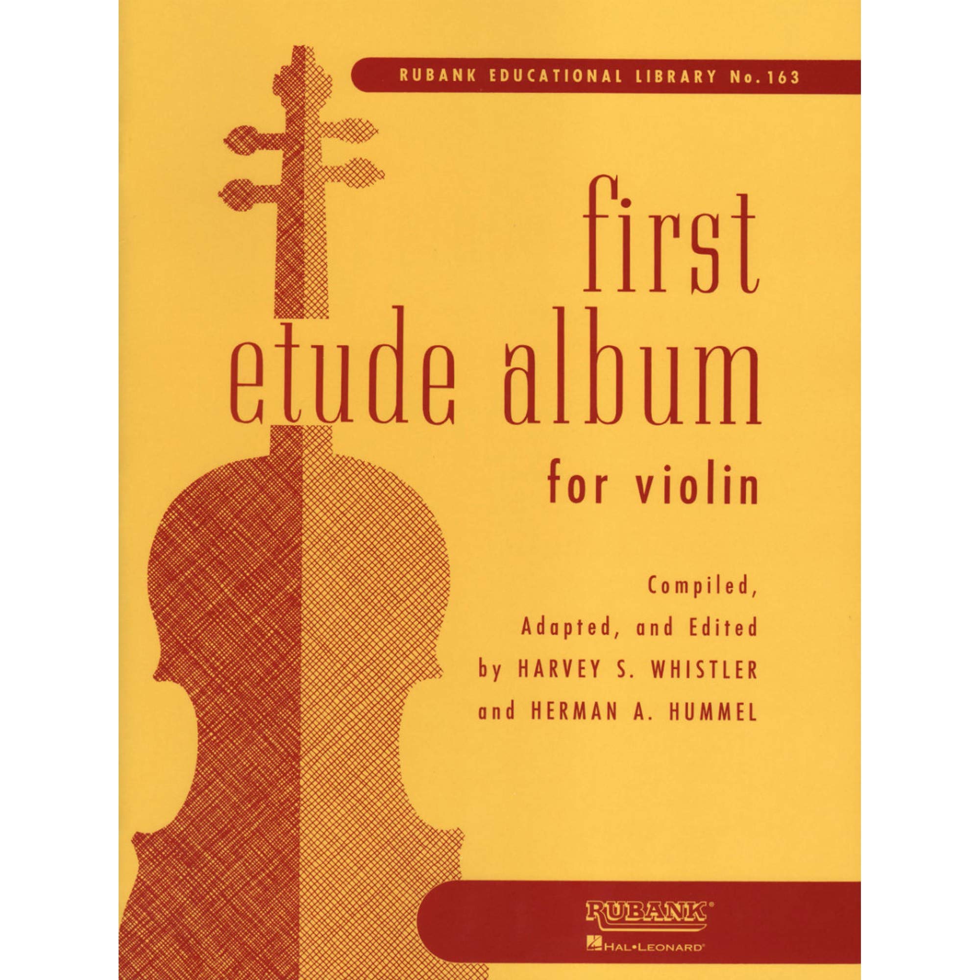 First Etude Album For Violin First Position (Rubank Educational Library, 163),New