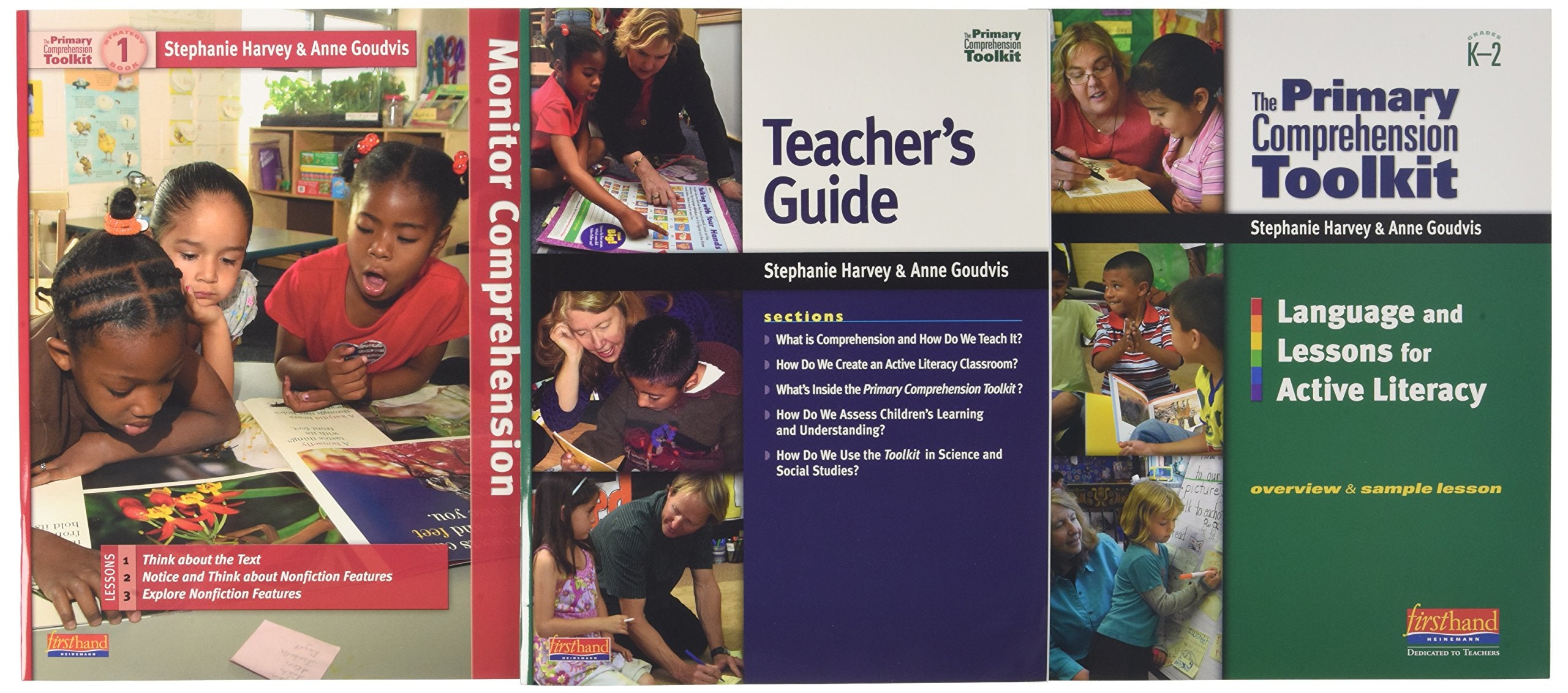 Monitor Comprehension with Primary Students: Getting Started with The Primary Comprehension Toolkit, Grades K2 (Harvey, Stephan,Used