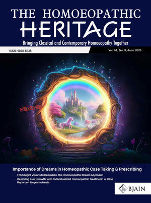 The Homoeopathic Heritage - Bringing Classical And Contemporary Homoeopathy Together (June 2025)