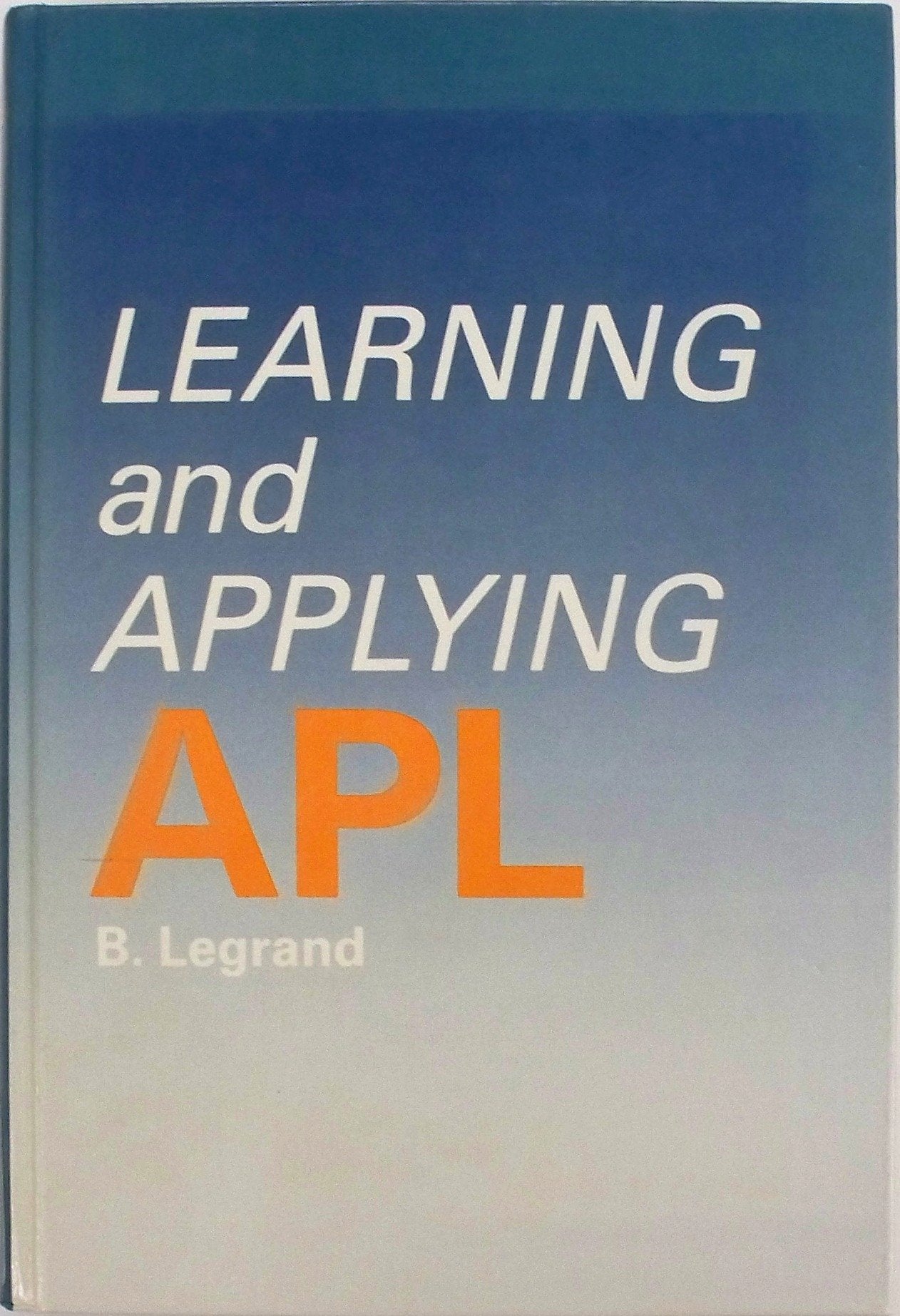 Learning and applying APL,Used
