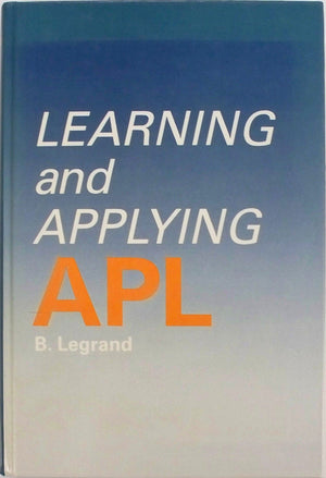 Learning and applying APL,Used