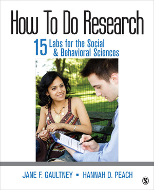 How To Do Research: 15 Labs for the Social & Behavioral Sciences,Used