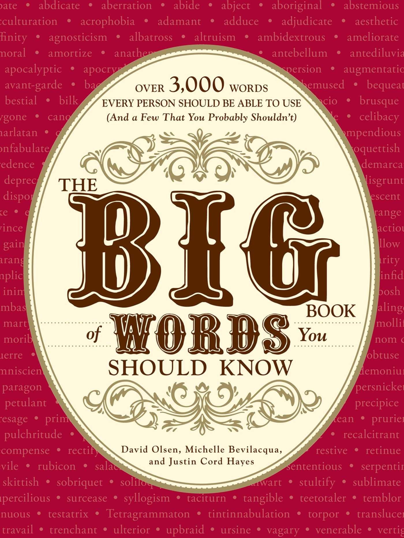 The Big Book Of Words You Should Know: Over 3,000 Words Every Person Should Be Able To Use (And A Few That You Probably Shouldn',Used