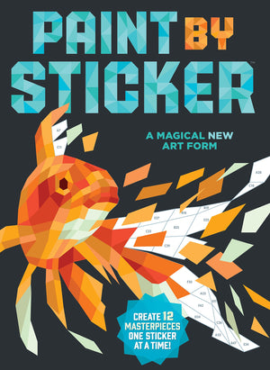 Paint by Sticker: Create 12 Masterpieces One Sticker at a Time!,Used