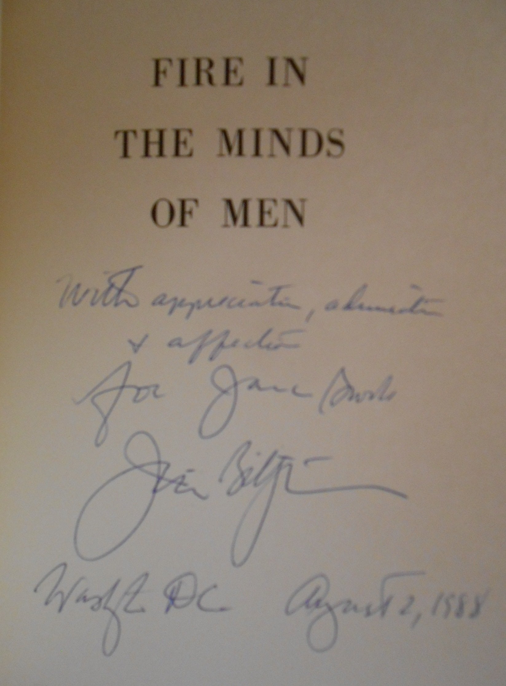 Fire In The Minds Of Men: Origins Of The Revolutionary Faith