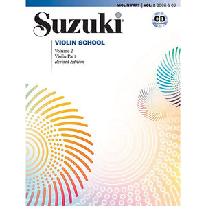 Suzuki Violin School, Vol 2: Violin Part, Book & CD,Used