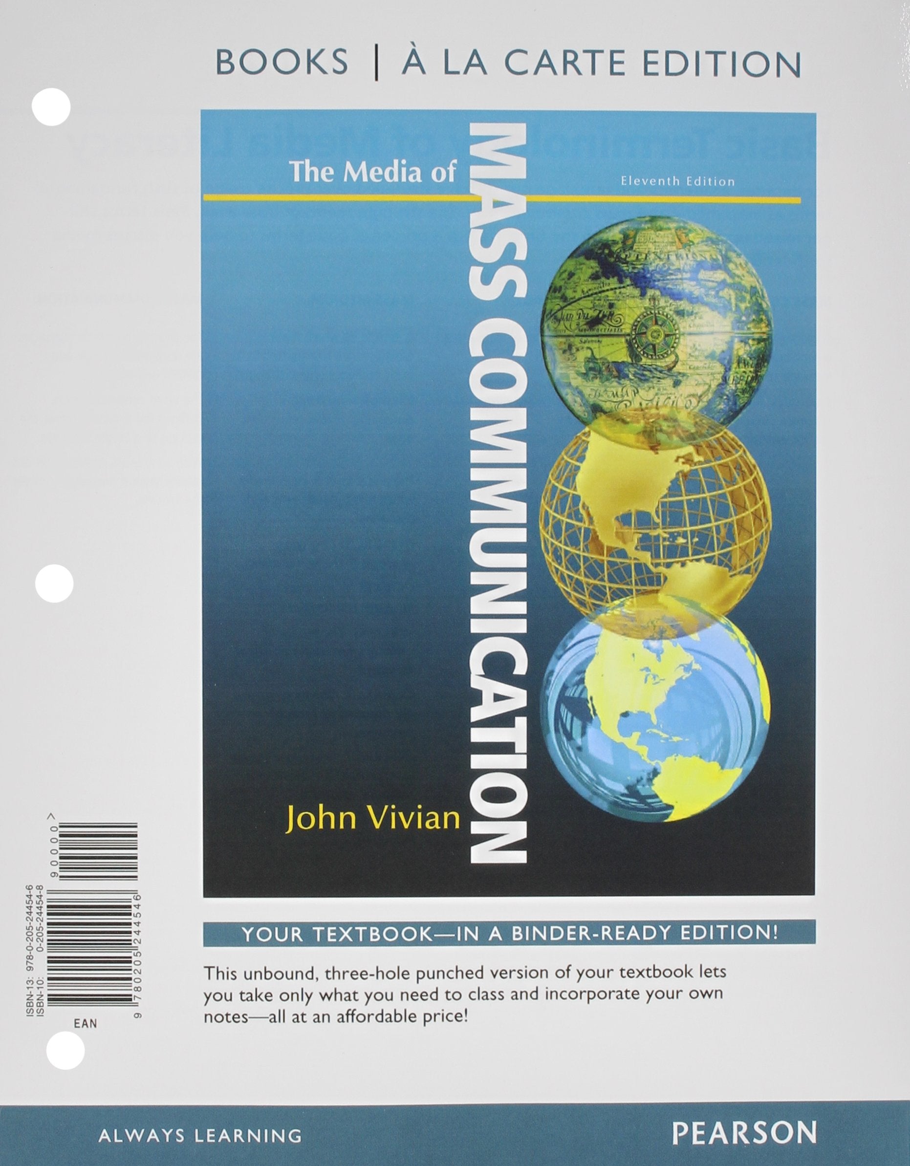 Media of Mass Communication, Books a la Carte Edition (11th Edition),Used