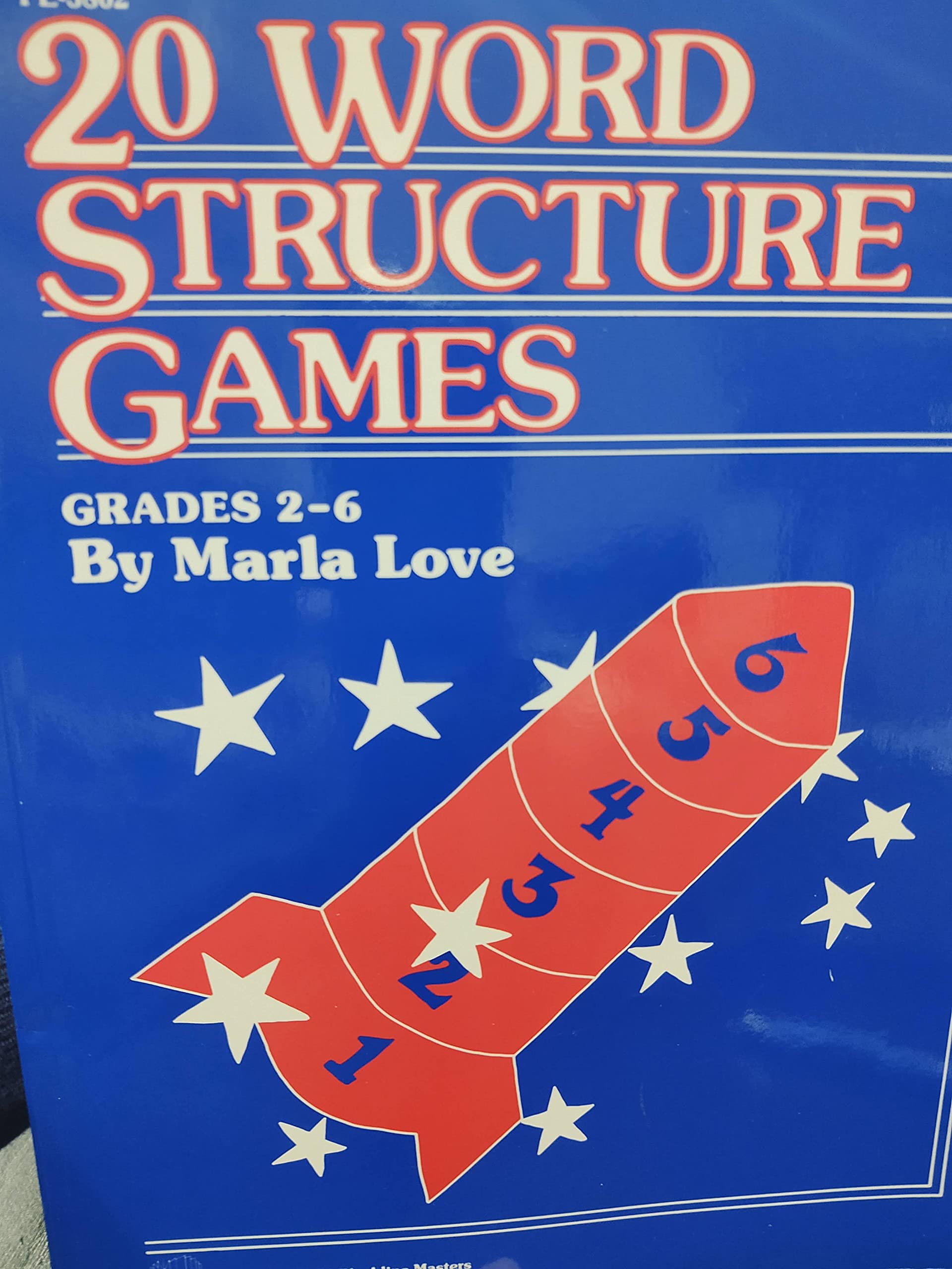 20 Word Structure Games, Grades 26,Used