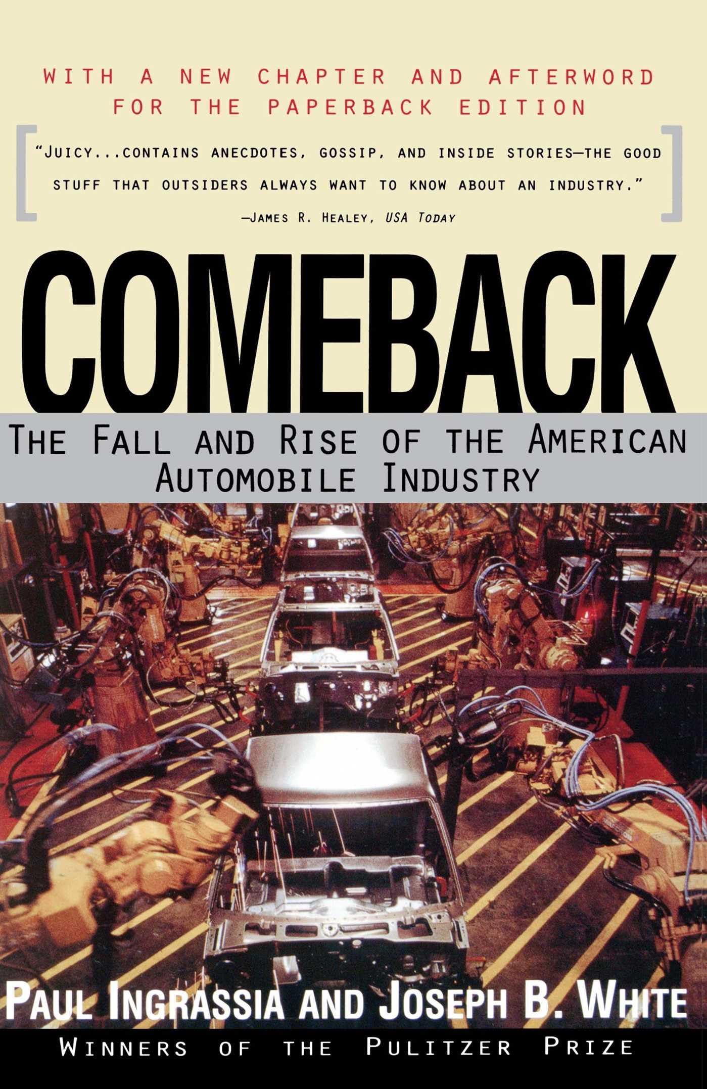 Comeback: The Fall & Rise of the American Automobile Industry,Used
