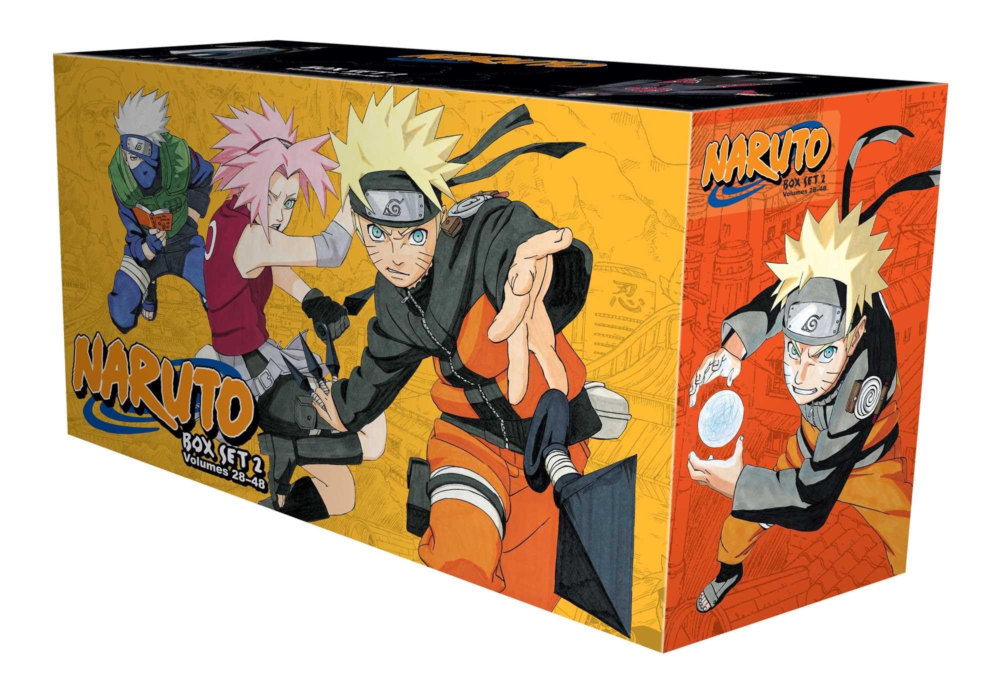 Naruto Box Set 2: Volumes 2848 with Premium (2) (Naruto Box Sets)