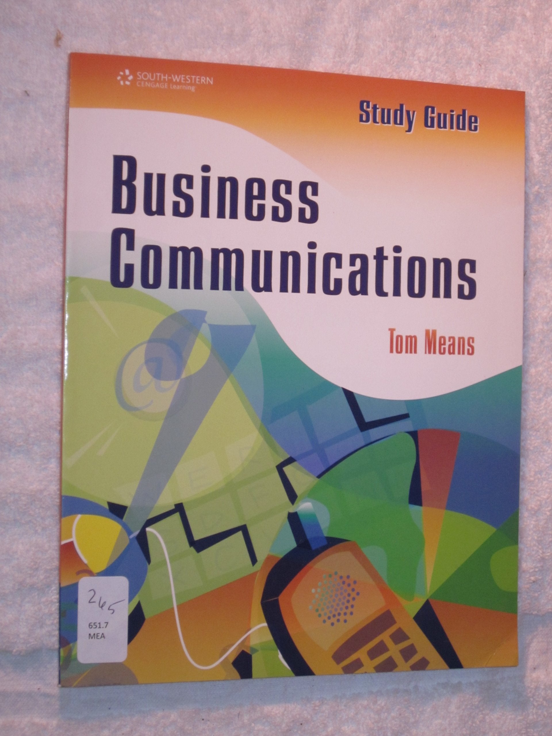 Study Guide, Business Communications,Used