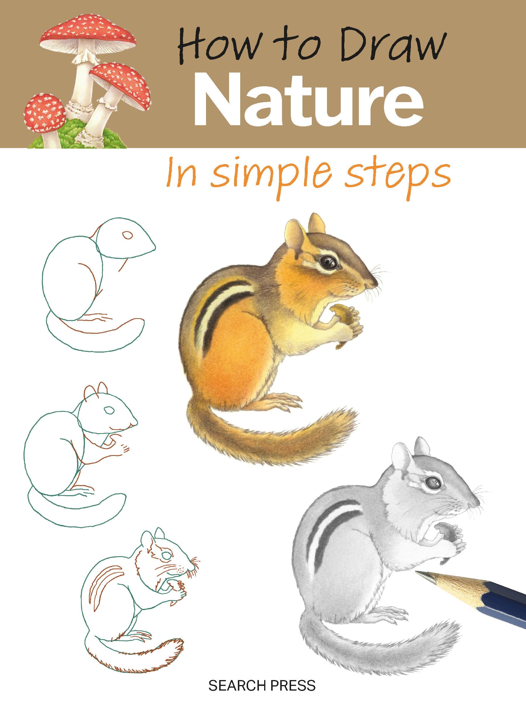 How To Draw: Nature  In Simple Steps: In Simple Steps