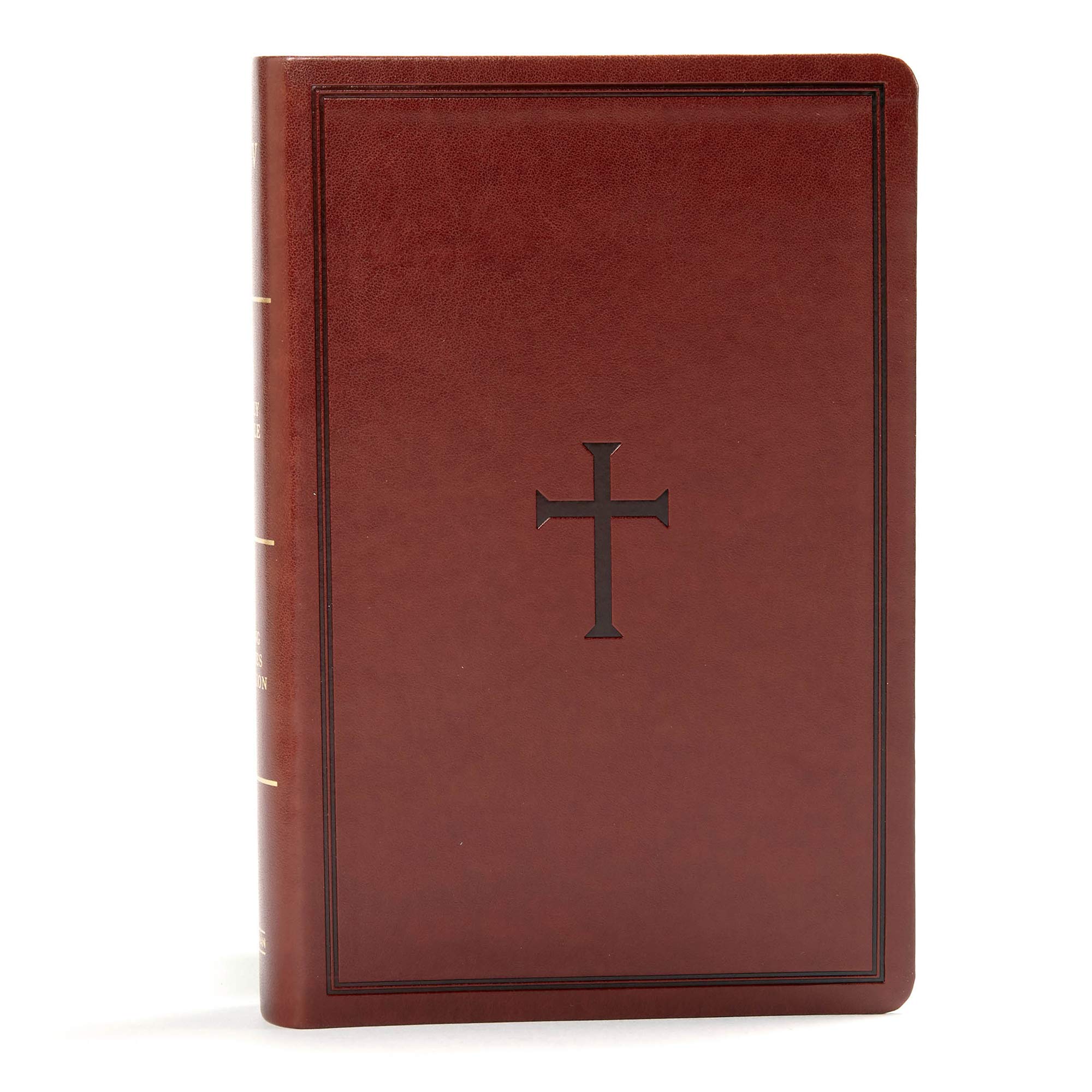 Kjv Large Print Personal Size Reference Bible, Brown Leathertouch Indexed, Red Letter, Pure Cambridge Text, Presentation Page, C